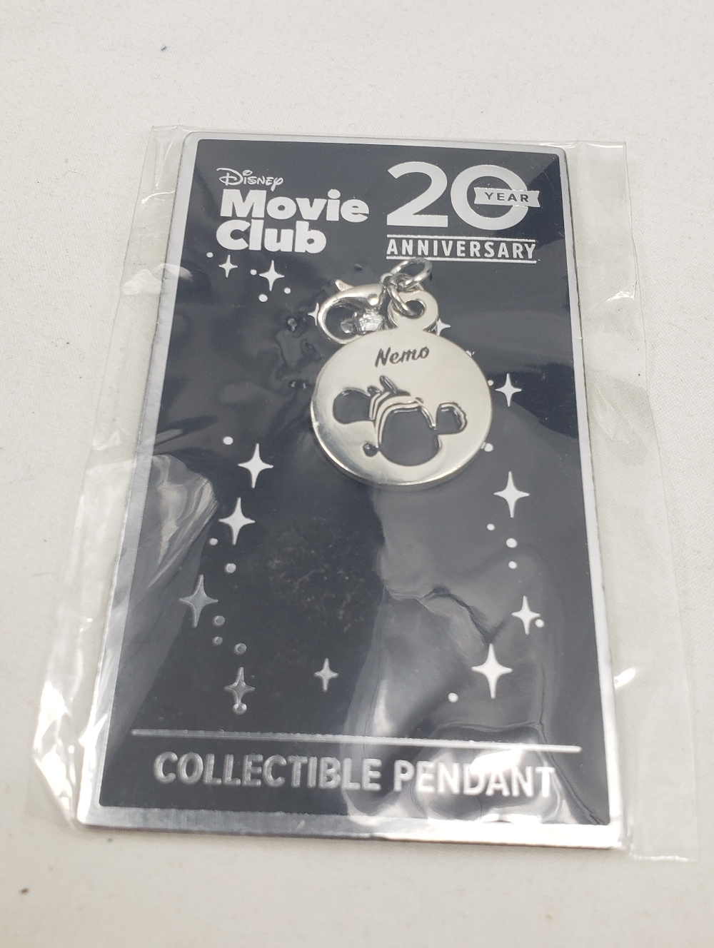 Disney Movie Club Collectable Nemo Pendant NWT